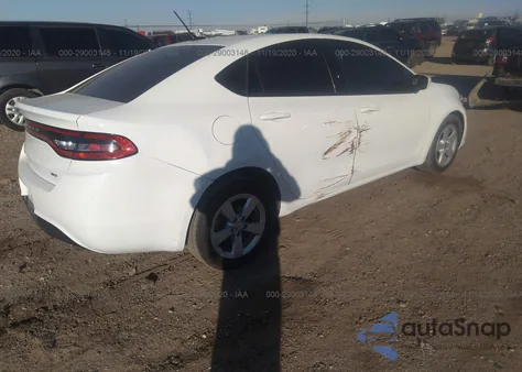 2016 Dodge Dart Sxt z USA, uszkodzony, nr VIN 1C3CDFBB5GD660545